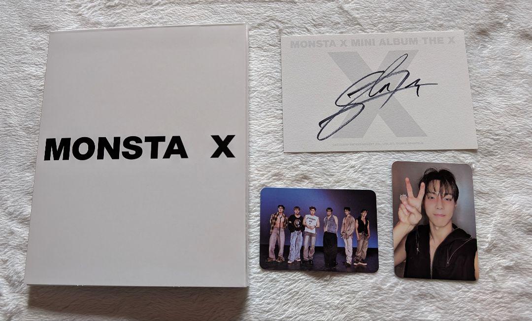 

[USED] MONSTA X THE X US album Shownu signature