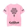 Genshin Impact T Shirt for Men Women Summer Clothing Fitness O Neck Anime Man T-shirt for Male Oversized Men T-shirts Tops
