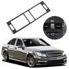 Carbon Fiber Center Console A C Air Vent Panel Trim Fit for Mercedes Benz C Class W204 05 12