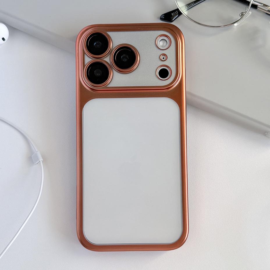 

Translucent Matte Phone Case For iPhone 17 16 Pro Max Lens Protector Cases For iPhone 17 15 14 13 Pro Max Air 17Pro Clear Cover For iPhone 13