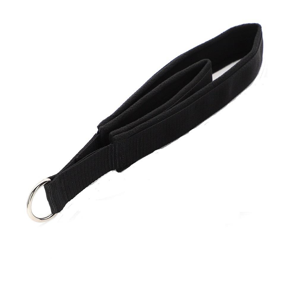 Double Ring Elastic Yoga Pilates Bed Exercise Accessory Ankle Buckle Pilates Stretch Strap Resistance Band elastic cord