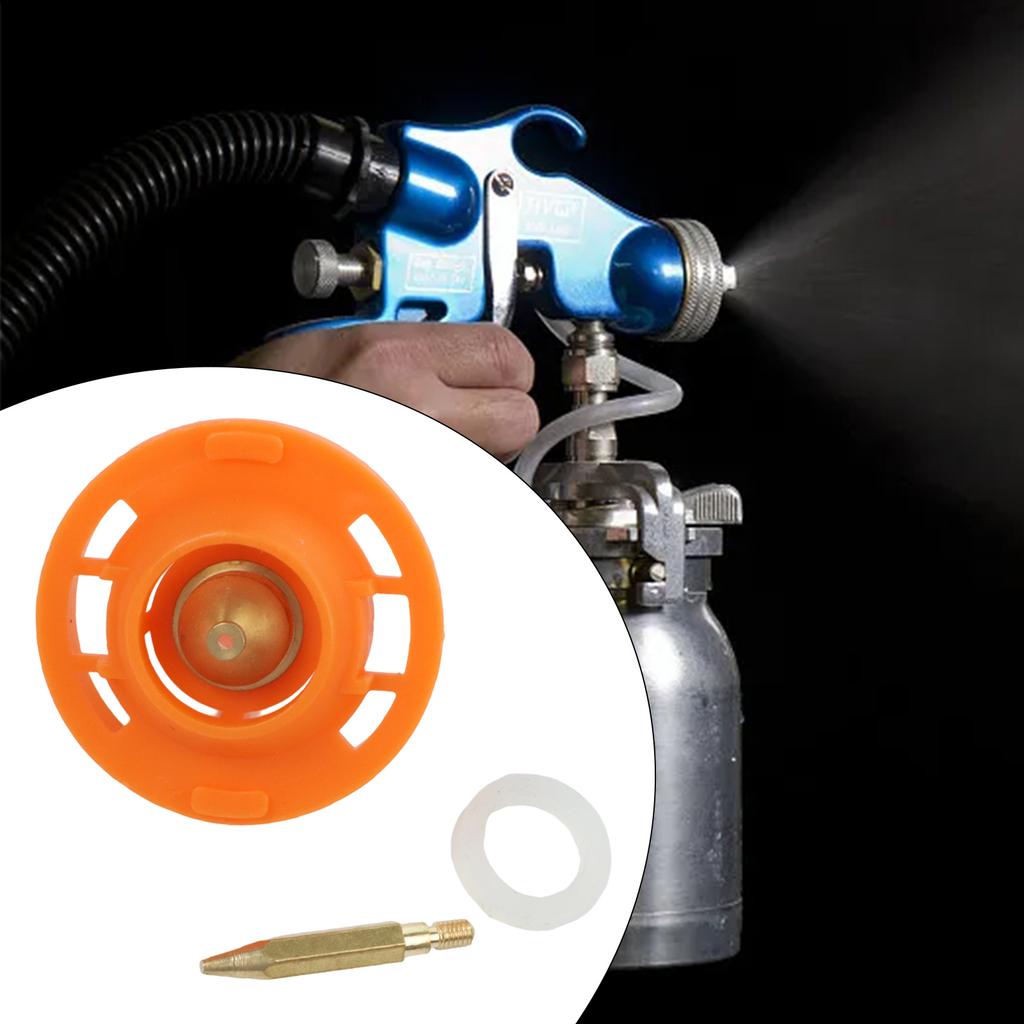 Electric Spray Paint Nozzles 0.5/1/1.8/2.8mm Random Color Electric Spray-Gun Flow Control Sprayer Tip Airbrush Nozzle Replace