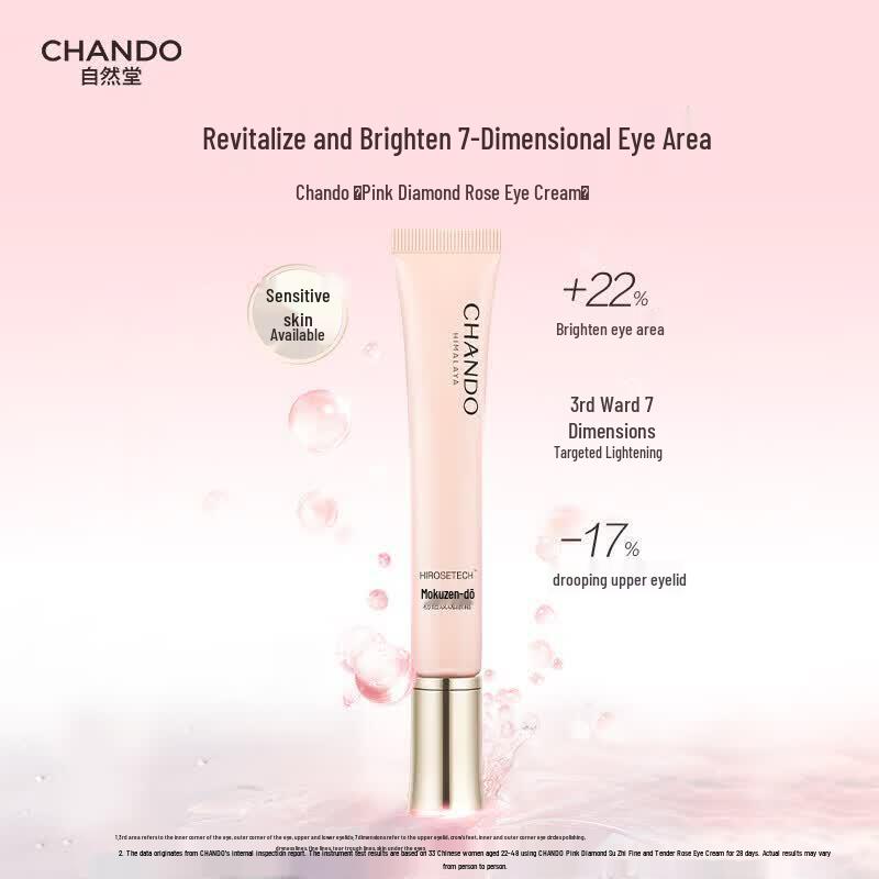 CHANDO Pink Diamond Rose Eye Cream 18g