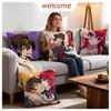 Anime New High School Dxd Cushion Cover 1Pcs Decorative Covers Soft Cushion Case For Sofa Couch Decor 40X40 45X45 Pillowcases