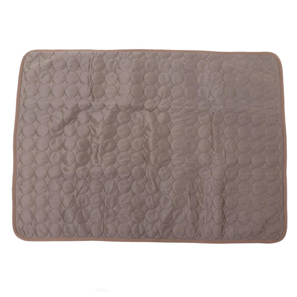 Pet Ice Pad Breathable Heat Dissipation Pad Cooling Mat Portable Dogs Cats Ice Silk Pad for Car Home