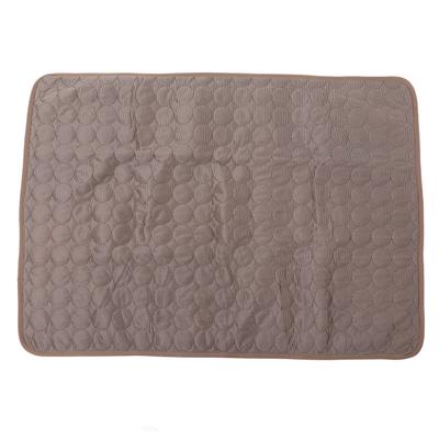 Pet Ice Pad Breathable Heat Dissipation Pad Cooling Mat Portable Dogs Cats Ice Silk Pad for Car Home