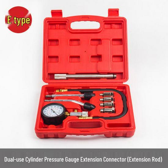 Dual-Use Multi-Function Car Cylinder Pressure & Fuel Gauge Detection Repair Tool