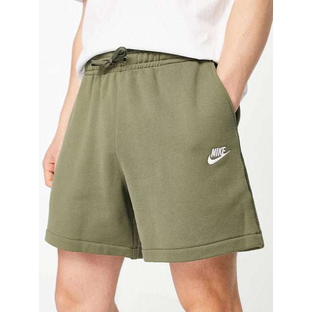 

Оливковые шорты из френч терри с петлей сзади Nike club