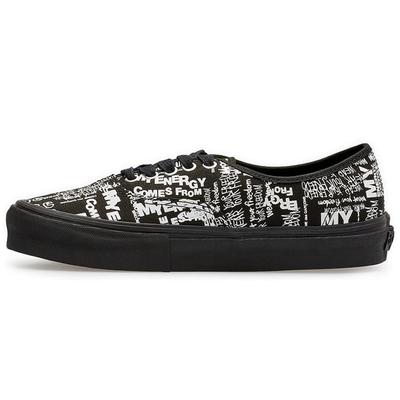 Authentisch Comme des Garcons x Authentisch Lx 'Graffiti - Schwarz' VN0A33TASO7