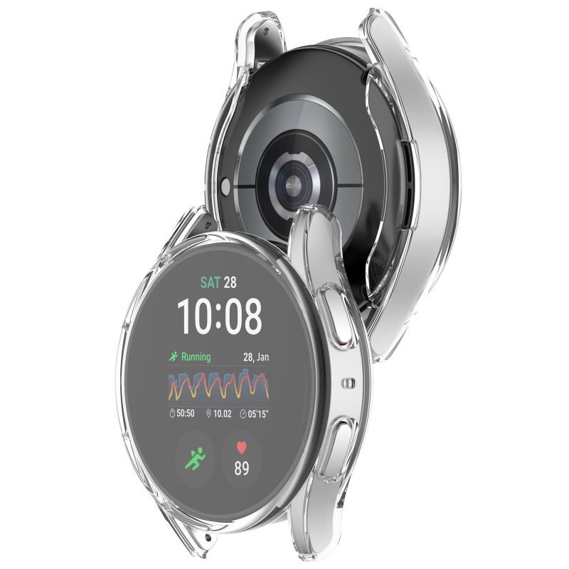 Επιμετάλλωση Θήκη Για Samsung Galaxy Watch 7 40mm 44mm Λουράκι Samrt Watch Πλήρης Προφυλακτήρας Προστατευτική Κάλυψη TPU Προστατευτικό Οθόνης