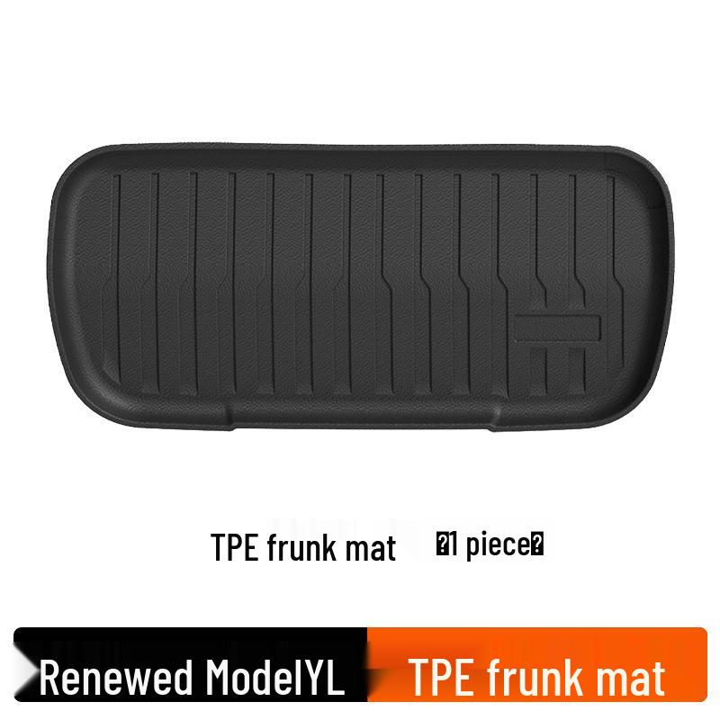 Tesla Model Y Floor Mats: TPE Anti-Slip Trunk Mats
