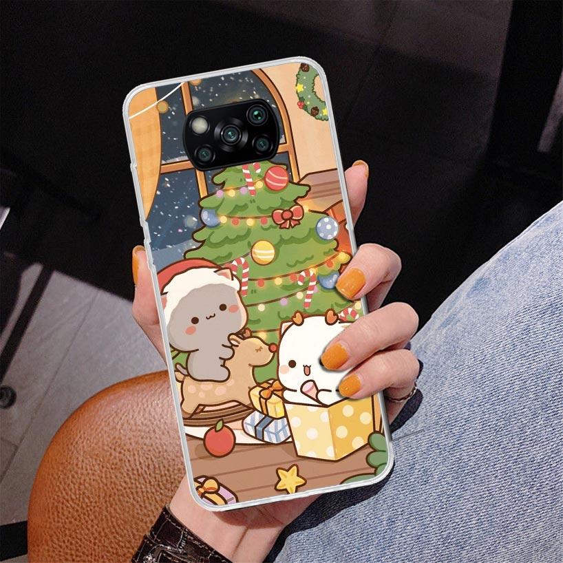 Bubu Dudu Cartoon Cute Phnoe Case for Xiaomi Poco X5 X6 X7 Pro X4 Gt F7 Ultra M8 M7 Redmi 15C 15 13C 13 12C 12 Unique Cover Coqu