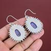 Charoite Gemstone Earrings Handmade Jewelry 925 Sterling Silver Earring Original Charoite Jewelry Awesome Dangle Earring Anniversary Gifts