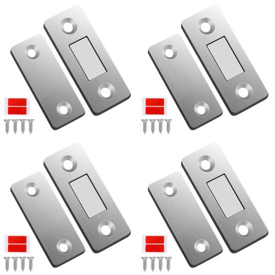 4 sady Západka skříně Tenký uzávěr Připojení skříně Manganová ocel Robustní dvířka skříně Magnetická sací zarážka Skříně skříně