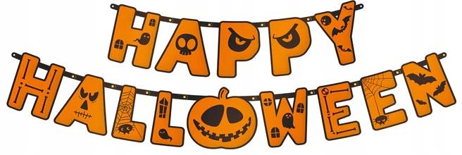 Zestaw Na Halloween Balony Baner Kurtyna 1 Kpl.