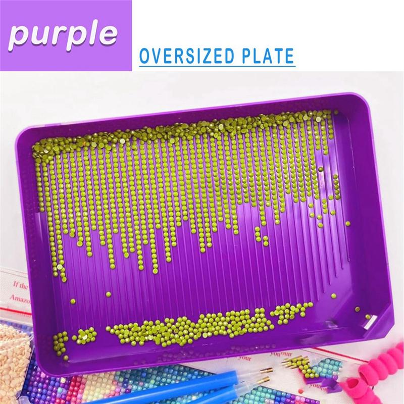 Good-4PCS Big Trays Diamond Painting Tools And Spare Parts Accessories Kits Diamond Art Supplies Multiple Sizes