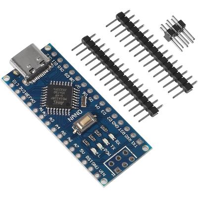 Pro nano desku CH340/ATmega+328P bez USB kabelu, připojení typu C kompatibilní s Arduino Nano V3.0