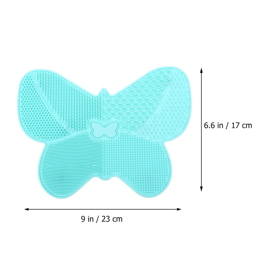 1Pcs Butterflies Brush Cleaning Pad Silicone Makeup Cleaner Easy Use Makeup Brush Cleaning Instrument for Home