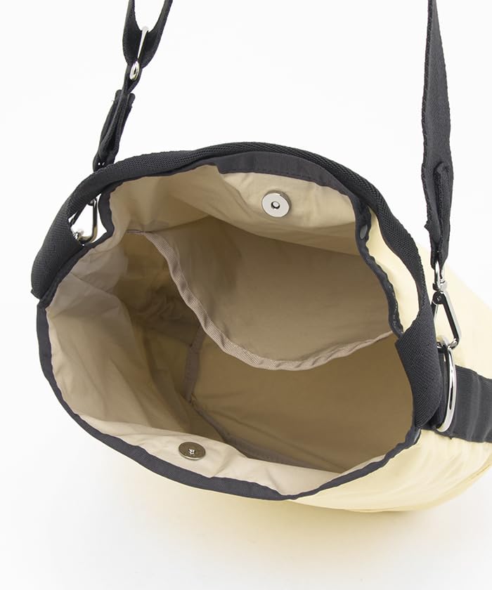 Official Shoulder Bag CONVERTIBLE BUCKET Lemon [LeSportsac] BAG/1540 Women's Meringue/Thunder