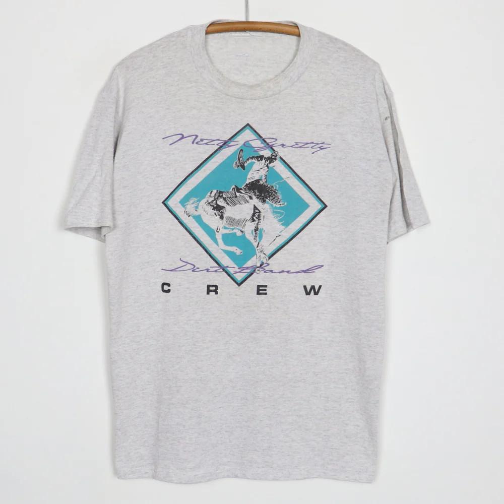 1980s Nitty Gritty Dirt Band Crew Concert T Shirt Full Size S-5XL BE2727 Unisex T-Shirt