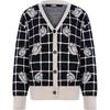 Casual Outing Party Lightweight Jacquard V-Neck Cardigan Loose Sweater Women Sweater M21L2220999