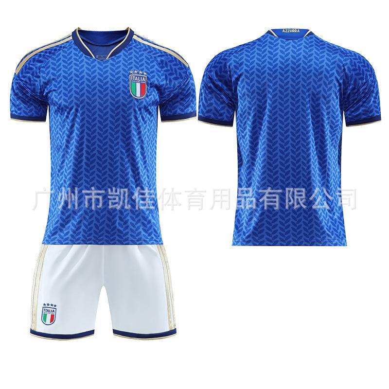 A2026 World Cup Italy Main Football Kit Set 18 Varela 14 Chiesa 3 Di Marco Jersey 16