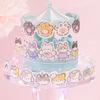 Cute Hand Drawn Cat Glitter Washi Special Shaped Tape For Diy Journal Decoration