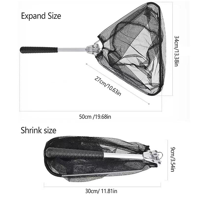 Aluminum Alloy Fishing Nets Convenient And Easy To Carry Outdoor Shallow Beach High Quality Fishing Nets And Fishing Gear