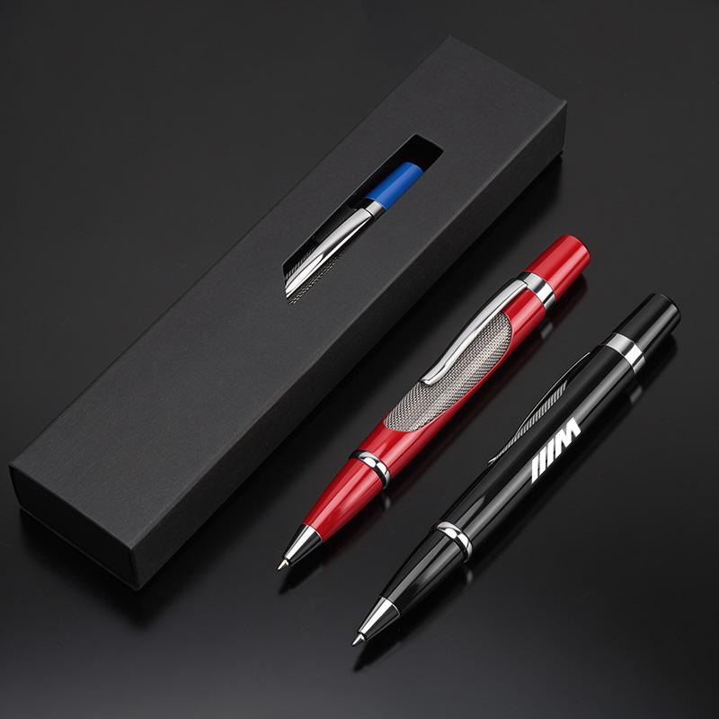 Luxury Customized Metal Signature Pen Durable Gel Pens Business Ballpoint Pen Gifts With Box for BMW M 50th Anniversary X1 X2 X3