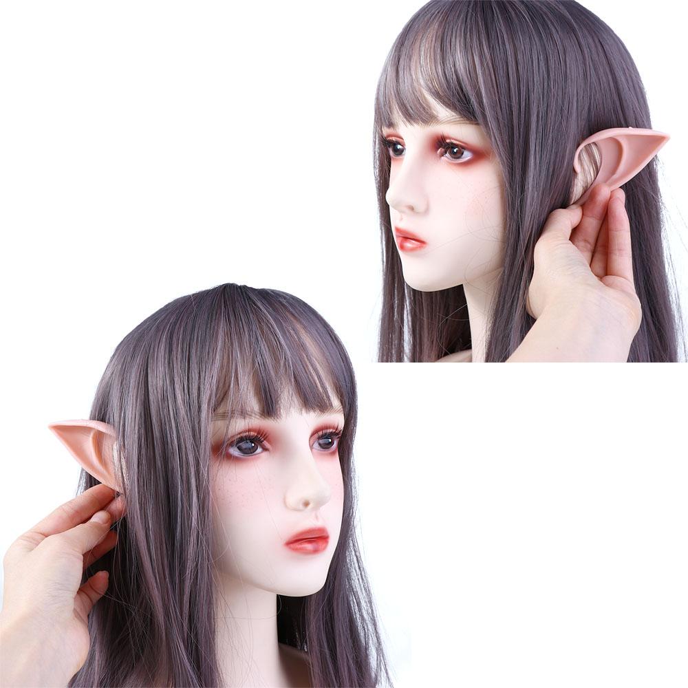 Photography Props Cos Accessories Role Play Women Earrings False Ears Elf Ears Ear Cuff Jewelry