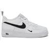 New Nike Air Force 1 LV8 'Multi Etch Swoosh White' GS FV7020-100