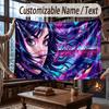 Coperta Morbida e Accogliente a Tema Magia Fantasy con Nome Personalizzato per Divano Letto Casa
