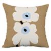 Simple Flower Pattern Pillowcase Dormitory Decoration Office Living Room Sofa Home Pillowcase