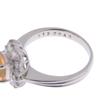 Ring Pt900Platinum/opal/diamond #6.2(US Size) 7.4g Women Used