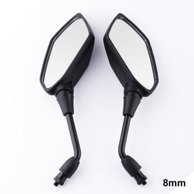 1pair Motorcycle Accessories Moto Mirrors Scooter E -Bike Rearview Mirrors Electrombile Back Side Convex Mirror 8mm 10mm