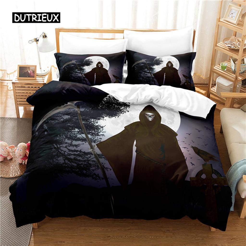 Christmas Atmosphere  Bedding Set Duvet Cover Set 3d Bedding Digital Printing Bed Linen Queen Size Bedding Set Fashion Design
