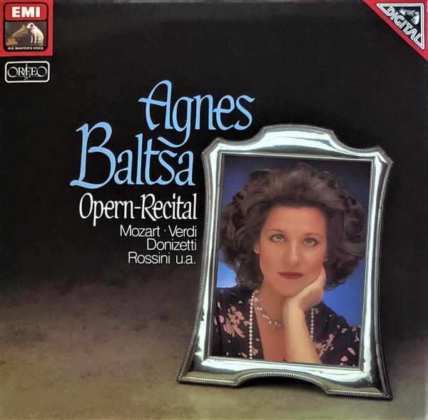 

LP Record AGNES BALTSA - Opern-Recital 1C06764563T His Master s Vo 1981 Germany Classical Used