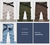 Men's Spring and Summer Solid Color Straight Slim Trousers - Korean Style, Large Size