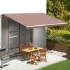 Brown Awning Fabric 5x3 m