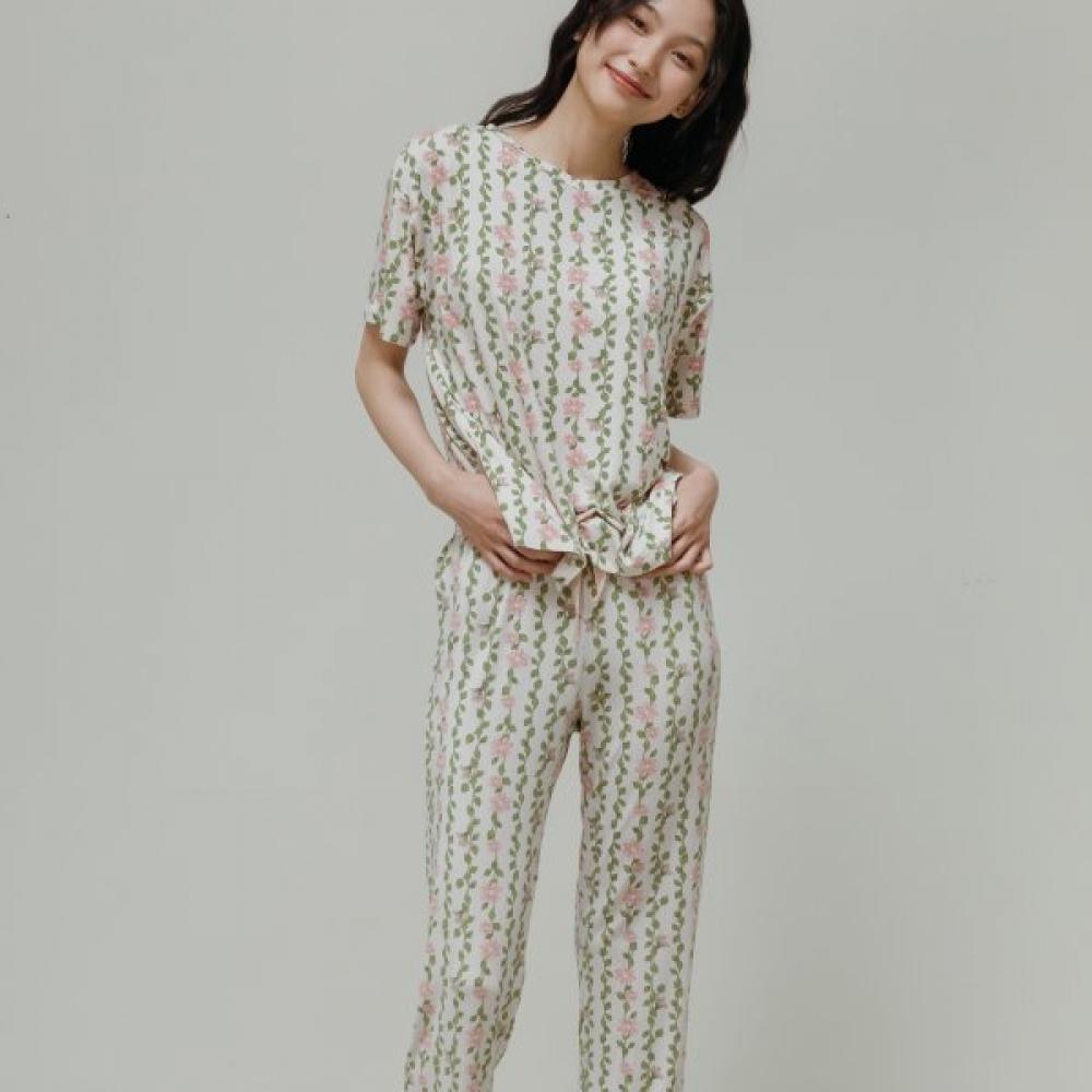 

Frenchiel Peach Blossom Modal Long Pants Pink Fwep831l L