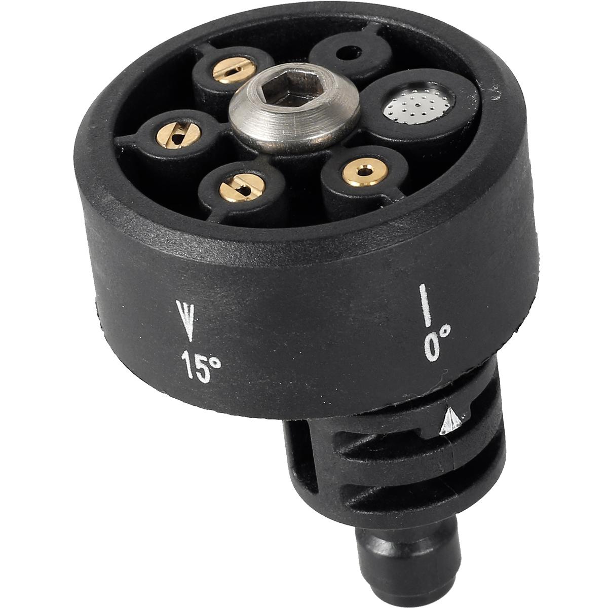 

High Pressure Washer Spray Nozzle 6-In-1 Water Gun Nozzle Adjustable Car Wash Gun Quick Jet Tips for Wash Auto Garden Irrigation