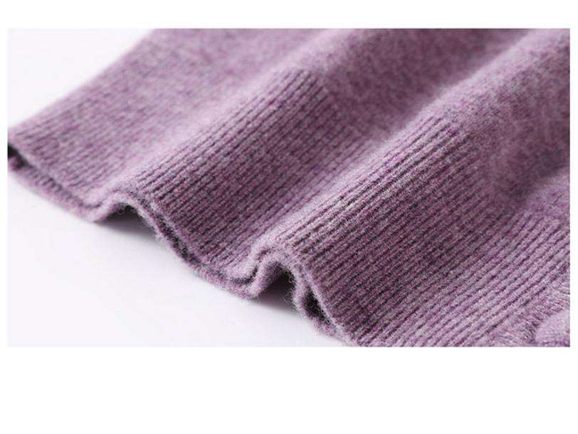 Women's Luxury Wool Cardigan Coat 2025 - Pure Wool, Round Neck, Loose Fit Sweater