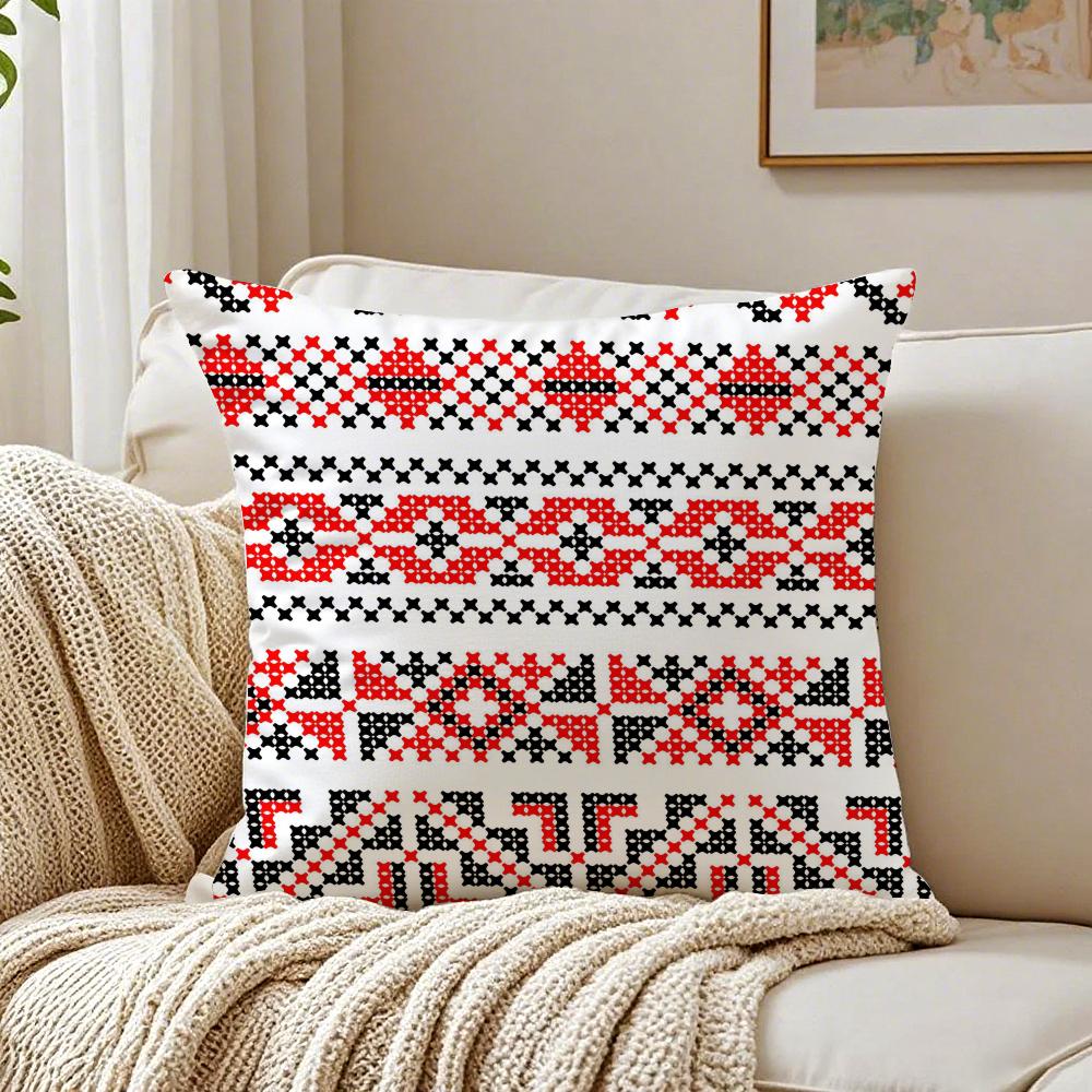 Russian Doll Pattern Cushion Cover Pillowcase Antidustmite living Room Sofa Decor Cushion Room