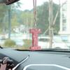 Rhinestone Bow Polymer Clay Rearview Mirror Ornament for Women