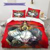 Ultraman Pattern Bedding Quilt Set  Home Decoration  Gift (1 * duvet cover + 2 * pillowcase  without core)