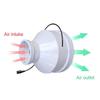 Inline Duct Fan 75mm To 110mm 12V 3W Ventilation Exhaust Fan Smokes Removal Fan for Effective Air Quality Improvement