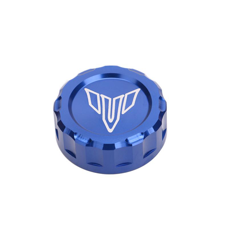 Adoolla Per Yamaha MT-09 FZ09 MT07 MT-07 35mm Fresco Moto CNC Alluminio Gas Gas Fuel Oil Tappo di copertura blu