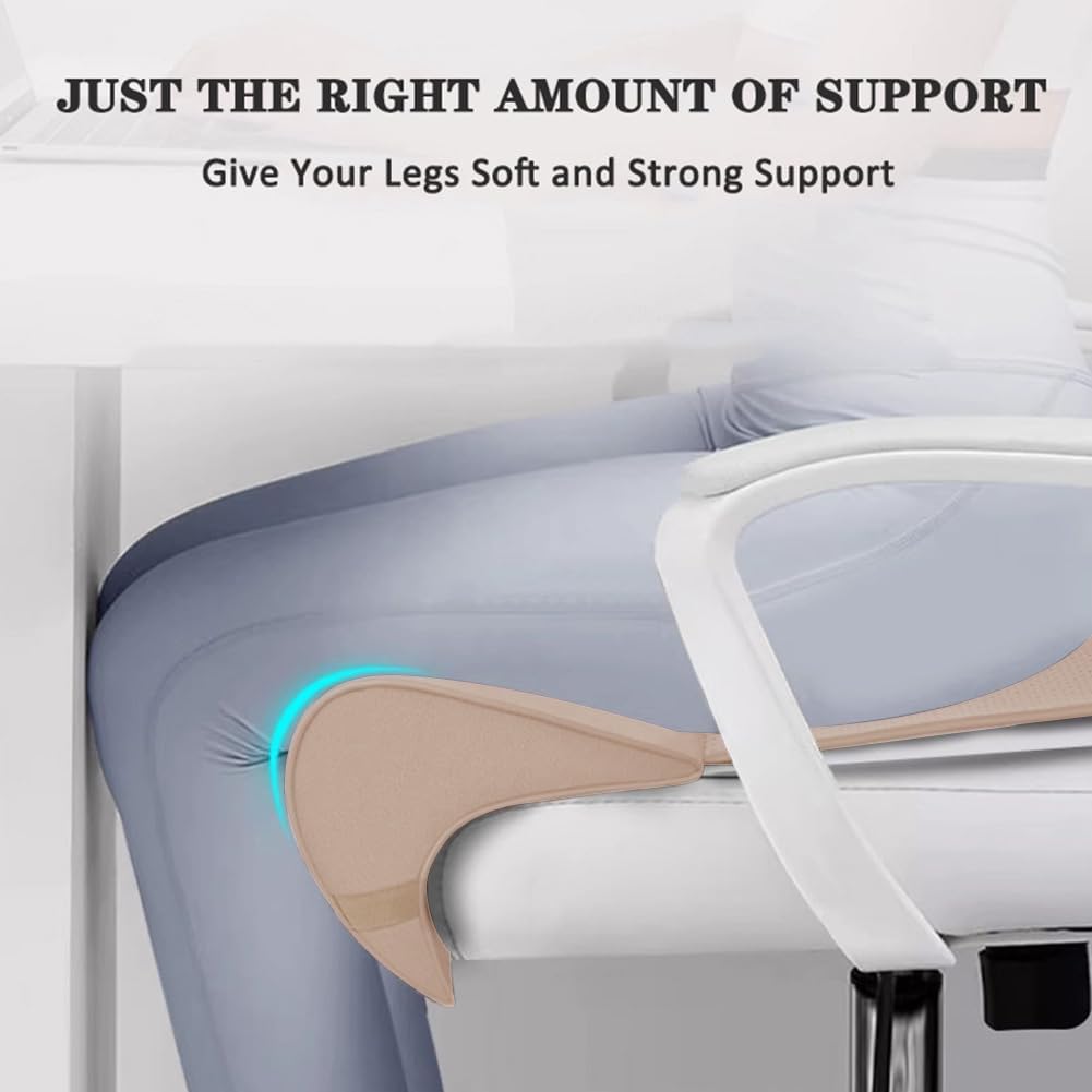 Leather Car Seat Extender Cushion,Car Leg Extender Leg Support Pillow Universal Car Seat Leg Pad,Comfortable Leg Rest Extended Cushion Mat For Car