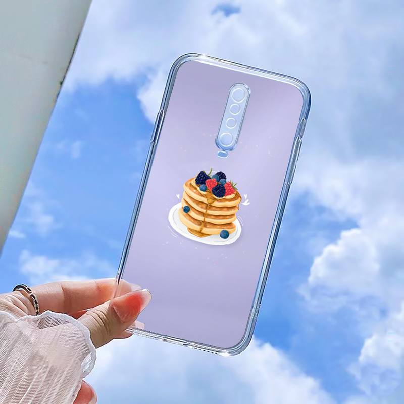 

Чехол для телефона с изображением торта для Xiaomi 11 Redmi Note 11pro5G 8T 9A 9S 10 K30 10T Pro Ultra K40pro Прозрачный чехол Xiaominote10