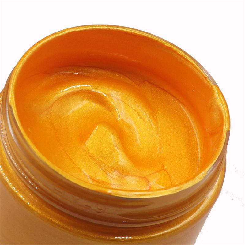 100ml Waterproof Metallic Color Pigment Gold Acrylic Paint Gypsum Toys Statuary Coloring DIY Textile Painting Graffiti Colorant
